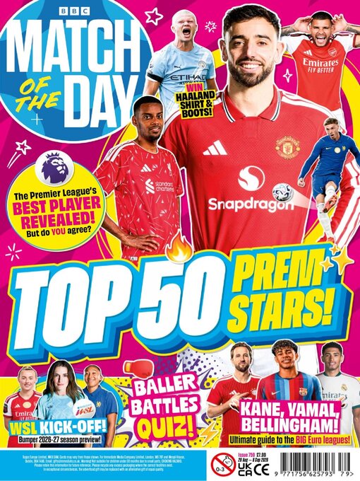 Cover image for Match of the Day Magazine